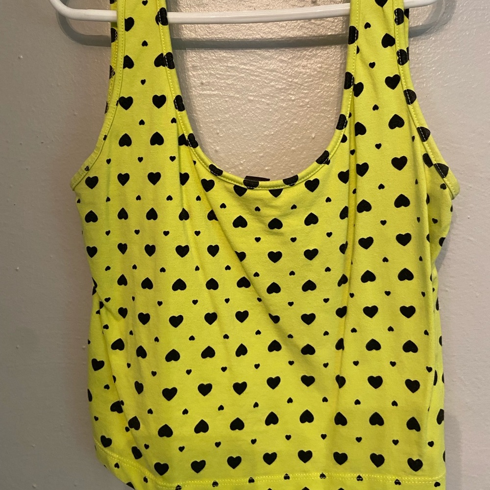 Heart crop top